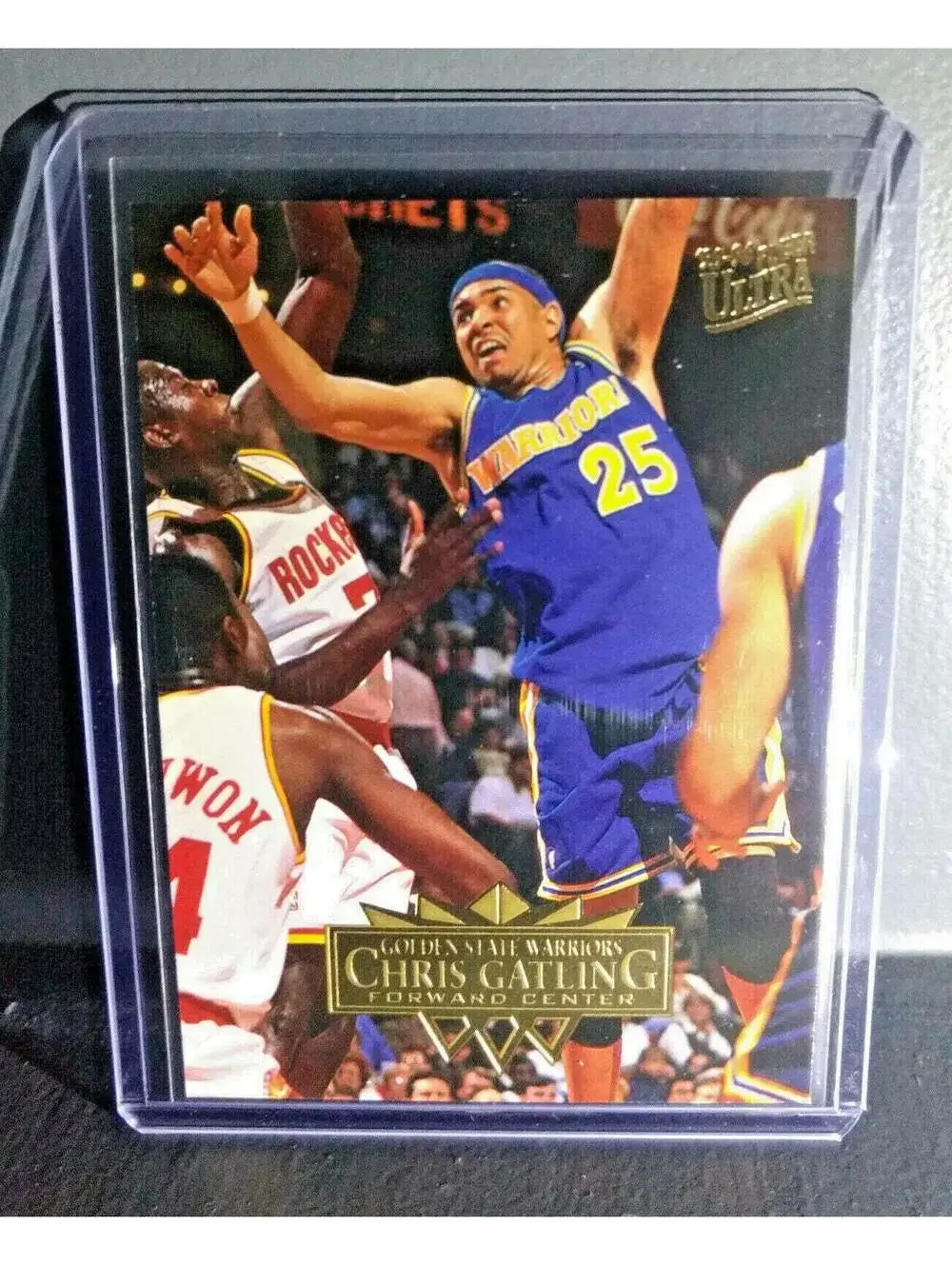1995-96 Chris Gatling Fleer Ultra #57 Basketball Card